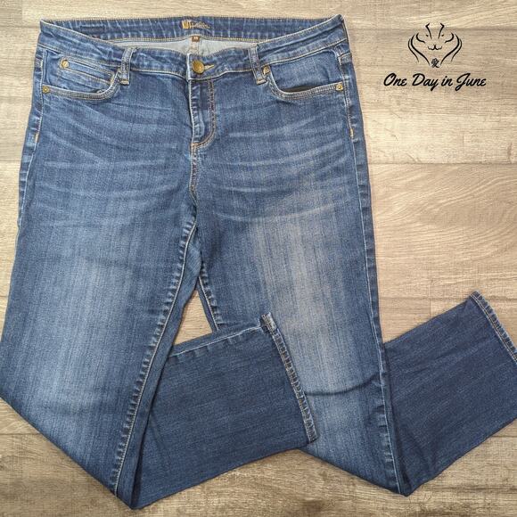 Kut from the Kloth Straight Leg Jeans Size 14 - Picture 1 of 6